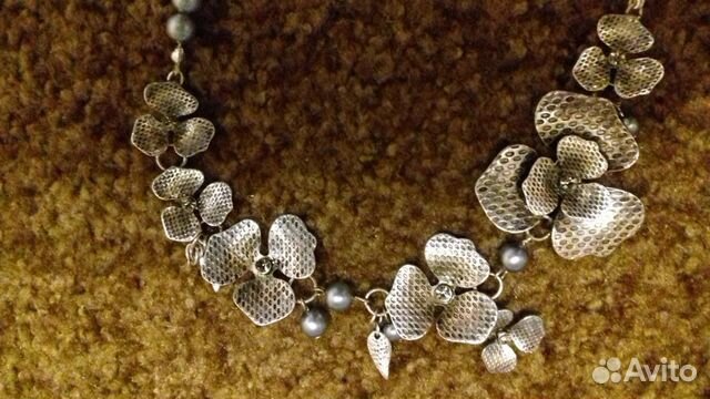 Кольцо с имитацией камня