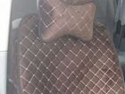 Накидки на сидения с подушками в комплекте