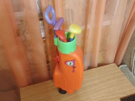 Детский игровой набор для игры в гольф