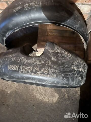 Защита арок кузова golf lll