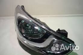 Фара правая Hyundai Solaris 1 2010-2014 дорестайл