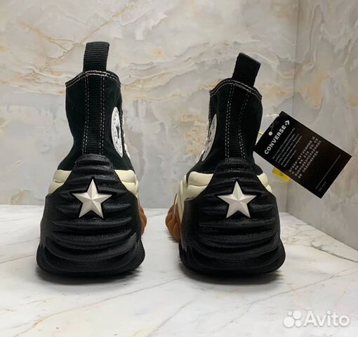 Кеды Converse x Rick Owens на тракторной подошве