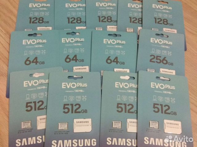 Оригинал Samsung Micro SD карты 64 гб EVO Plus-1шт