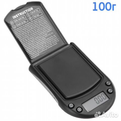 Весы портативные Орбита OT-HOW04 до 100 г, 58429