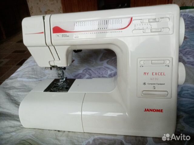 Janome my excel w23u обзор