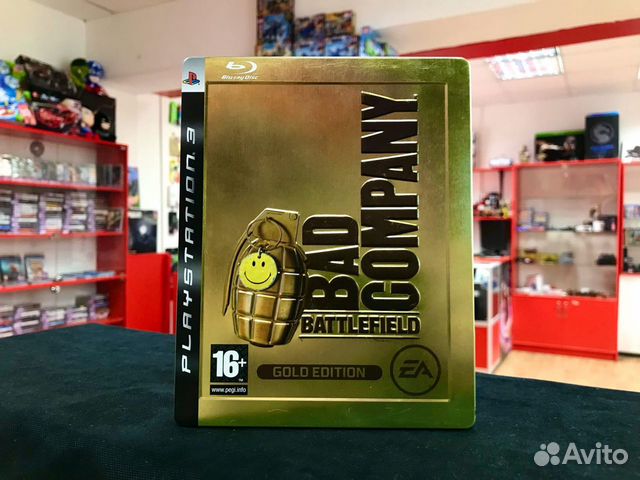 Диск PS3 Battlefield Bad Company Steelbook