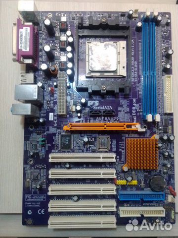 Материнская плата Socket 939