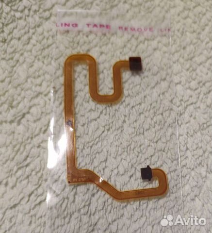 Шлейф на отпечаток пальца на Хонор 8х