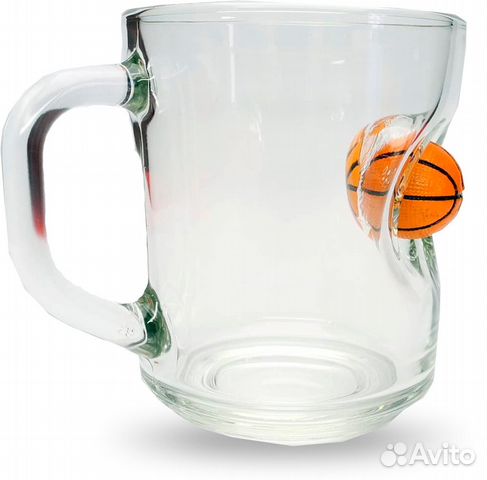 Кружка для чая с баскетбольным мячом