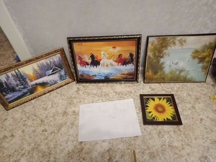 Интерьерная картина бу