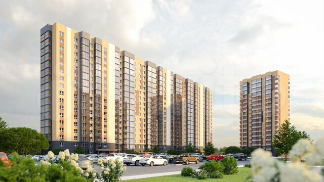 1-к. квартира, 41 м², 9/17 эт.