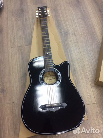 Гитара акустическая jenghai 7/8 новая
