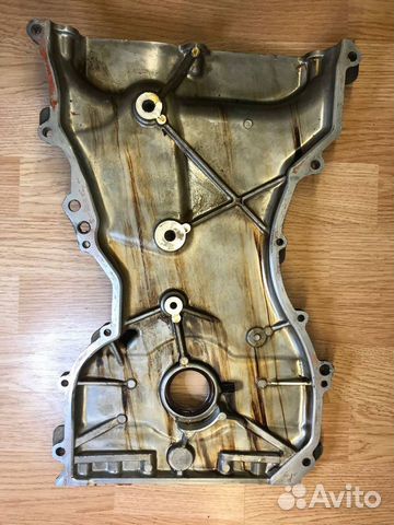 Крышка цепи грм Lancer 10 Лобовина двигателя