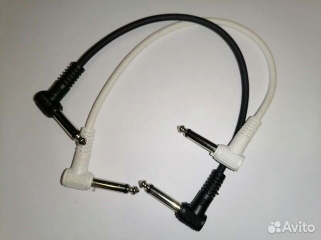 Кабель Jack 6.3 - Jack 6.3 (30см)