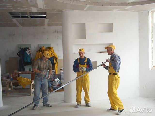 Комплексная бригада отделочников (новостройка)