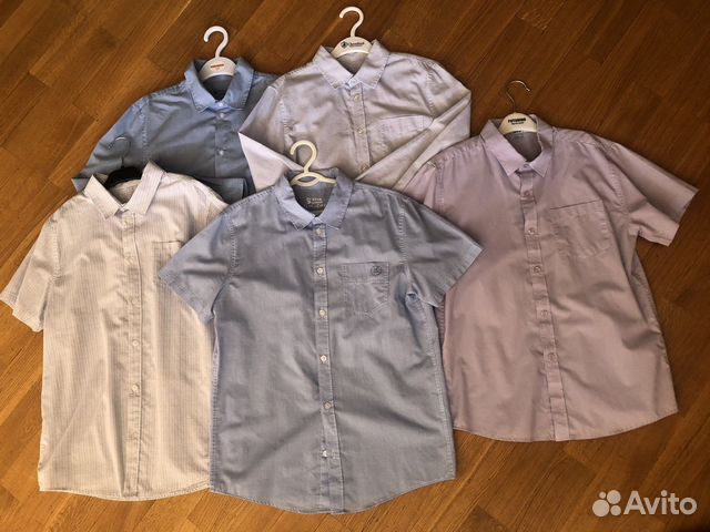 Рубашки школьные р.152-158