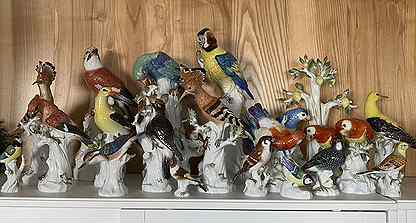Фарфор Maissen птички коллекция