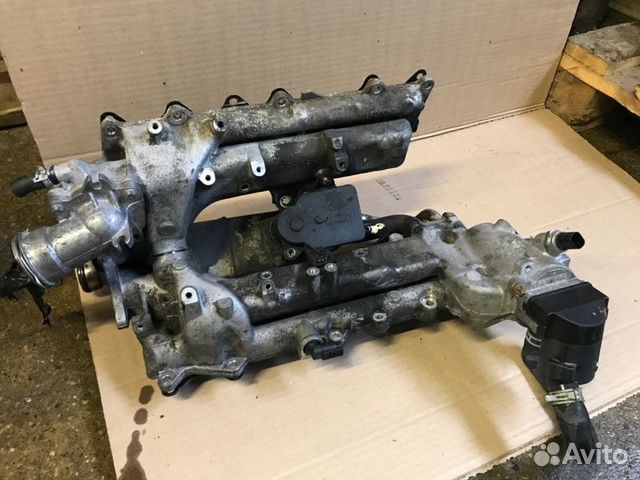 Коллектор впускной Mercedes C-Class W203 OM642 3.0