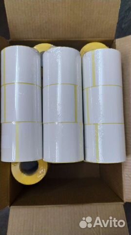 Термоэтикетки 75х120 /озон /вб/wb