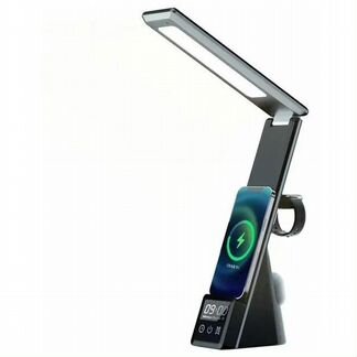 Desk lamp wireless charger 3в1