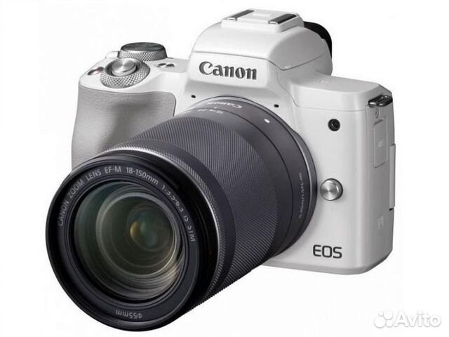 Canon EOS M50 kit 18-150mm IS STM White новый