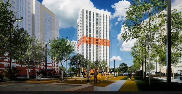 2-к. квартира, 48,6 м², 2/22 эт.