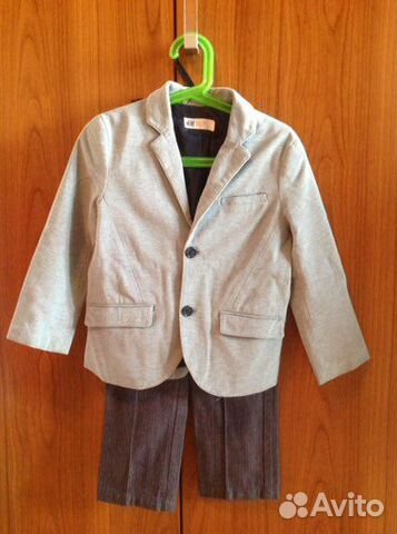 Праздничный костюм 110-116 б/у в идеале