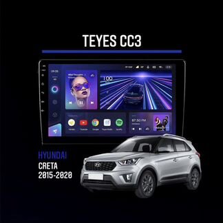 Магнитола Teyes CC3 Hyundai Creta 2015-2020