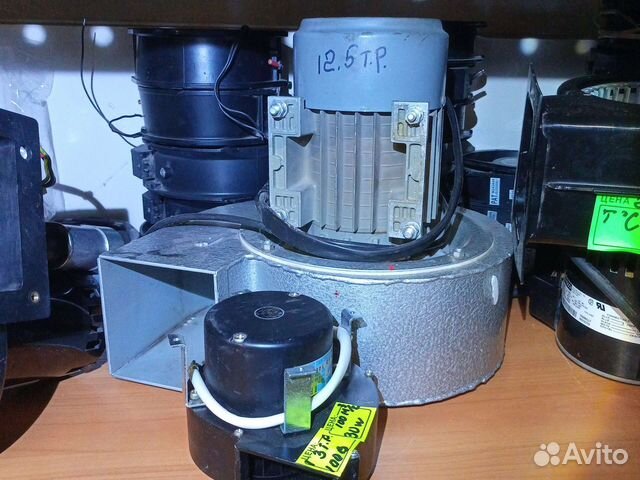 Вентилятор радиальный улитка