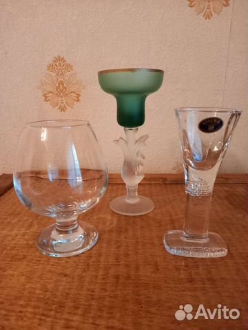 Фужер,рюмка,подсвечник СССР