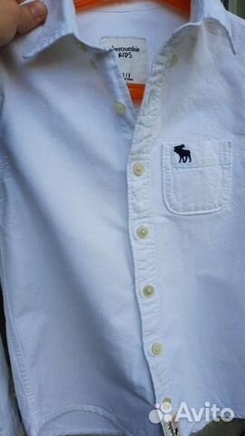 Рубашки/поло GAP,Abercrombie,Next на 6-8 лет