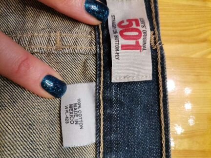 Новые джинсы мужские Levi's original fit Straight