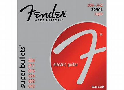 Fender Strings NEW Super Bullet струны для гитары