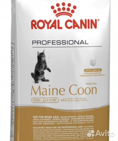 Корм Роял Канин 14 кг для котят мейн-кун
