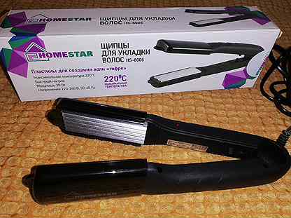 Щипцы для укладки волос homestar hs-8005