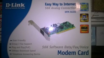 Внутрений модем D-Link DFM-562IS