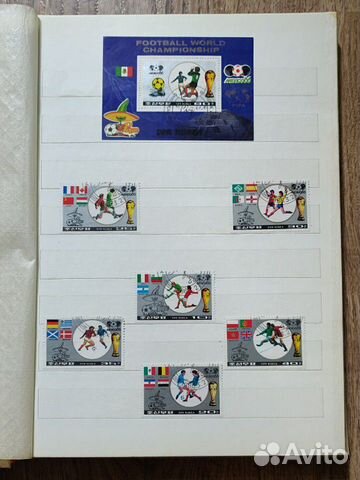 Почтовые марки альбом