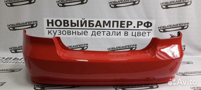 Авео задний бампер