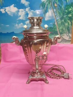 Тульский Самовар электрический СССР - 3 литра