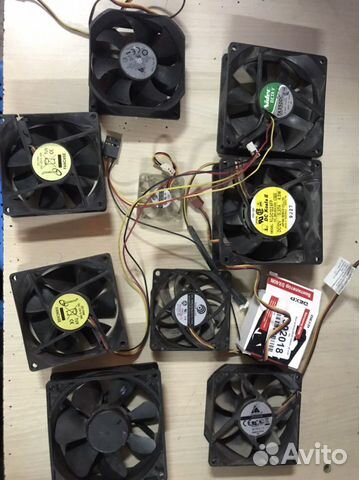 Кулеры, вентиляторы, разные 12 вольт и не только