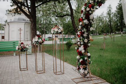 Аренда свадебного декора