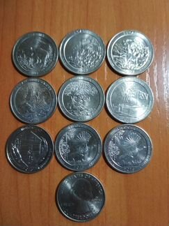 25 центов США