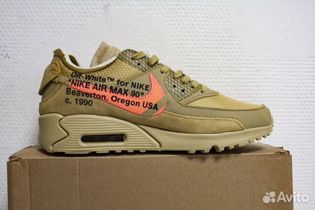 Nike Air Max 90 OFF-white Desert Ore