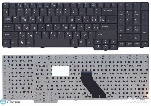 Клавиатура для ноутбука Acer Aspire 5335 5735 6530