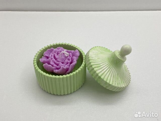 Ароматическая свеча «Пион в шкатулке»