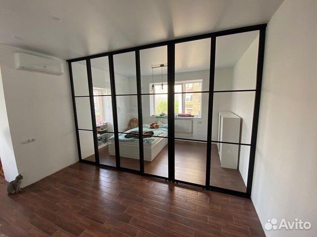 Раздвижные перегородки Loft, двери-купе