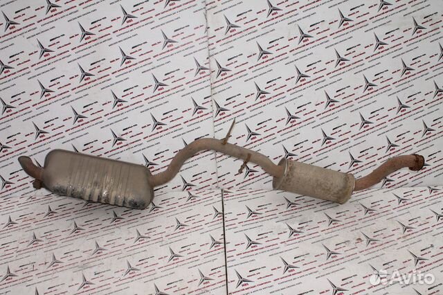 Глушитель w220 м113 мерседес