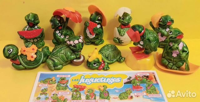 Серия киндер Черепахи