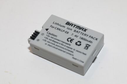 Аккумулятор LP-E8 для Canon