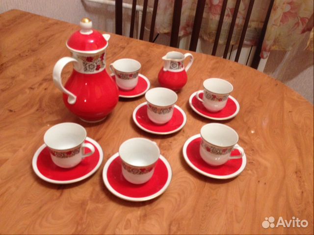 Немецкий кофейный сервиз